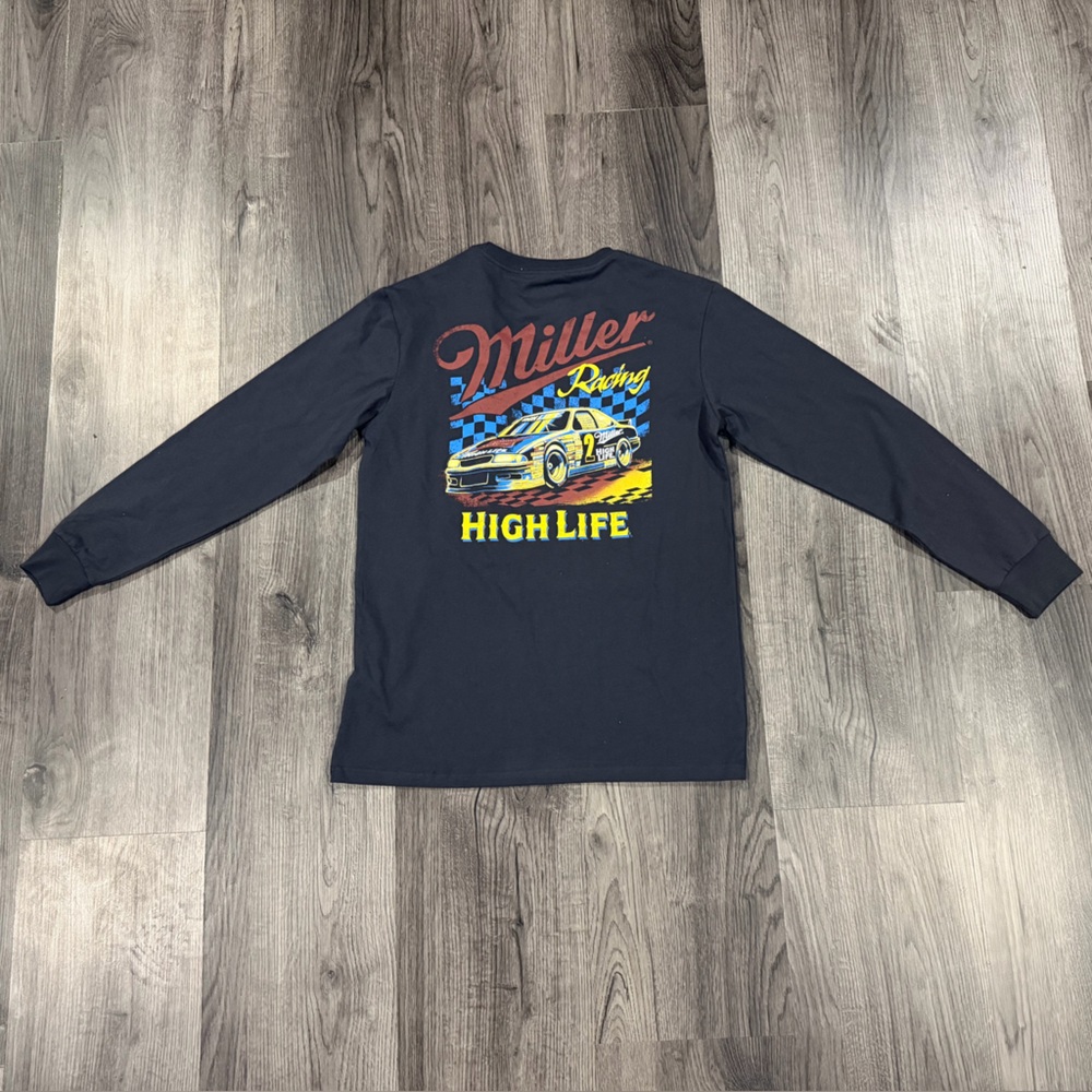 Miller Racing Navy Long Sleeve Tee
